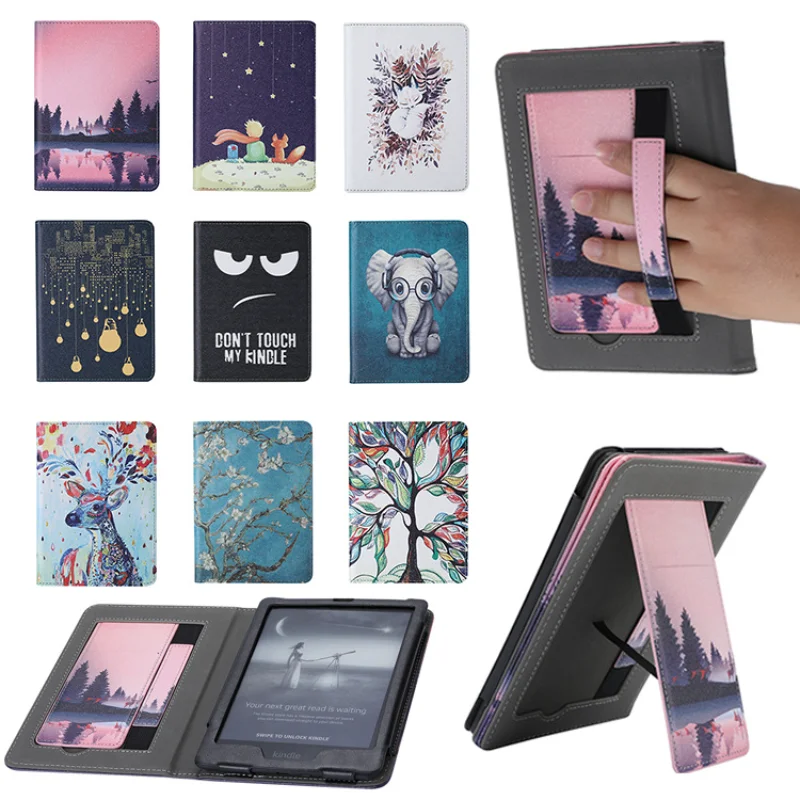 Kindle Tablet Accessories - 手工芸品用の新しい磁気ホワイトケース,5 11/2021インチ,署名エディション,プリンターケース,6.8/3/2/1