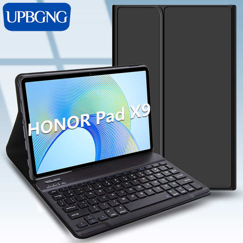 Honor Tablet X9 Accessories - 名誉のためのBluetoothキーボード付きケース,スマートケース,シェル,x9アクセサリー,11.5インチ,2023