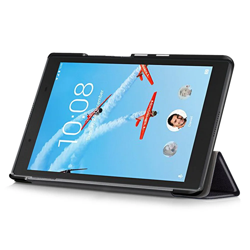 Tablet Accessories Lenovo - 折りたたみスタンドブラケットレザーカバーケース Lenovo Tab 4 8 TB-8504N