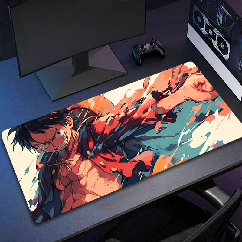 マウスパッドワンピースアニメ耐久性のある新しいゲーマー大型  - Tablet Accessories Keyboard のレビューと価格