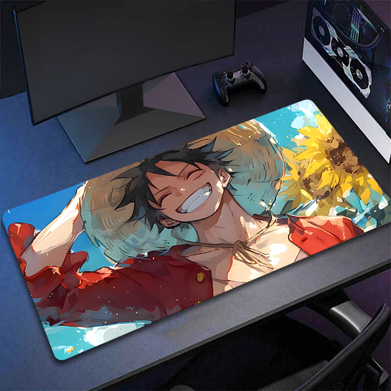 マウスパッドワンピースアニメ耐久性のある新しいゲーマー大型  - Tablet Accessories Keyboard のレビューと価格
