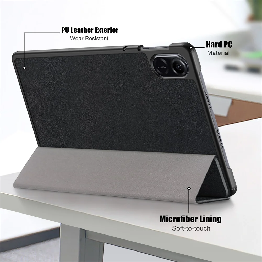 三つ折りマグネット式タブレットケース、Huawei Hono - Honor Tablet X9 Accessories のレビューと価格