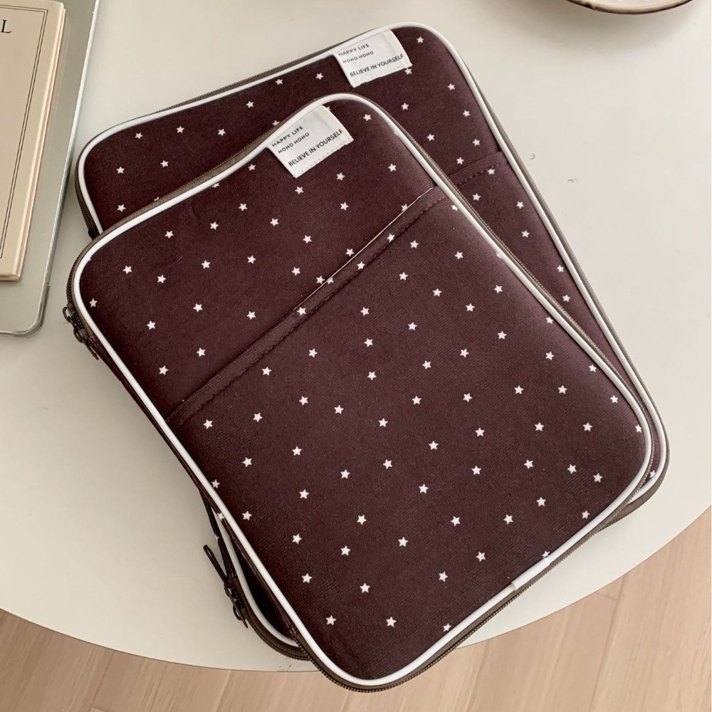 コーデュロイ スタープリント ラップトップスリーブバッグ 耐 - Tablet Sleeves & Cases Ipad Accessories のレビューと価格