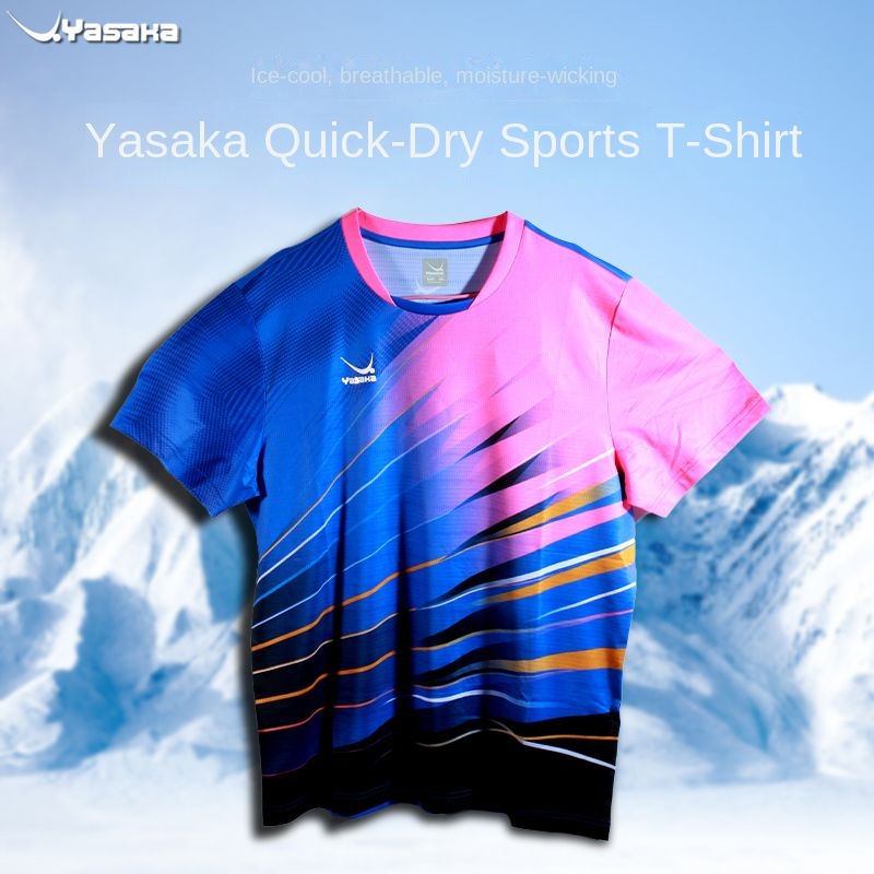 Yasaka-卓球競技ユニフォーム、半袖Tシャツ、速乾性、ラ - Tablet Sleeves & Cases Ipad Accessories のレビューと価格