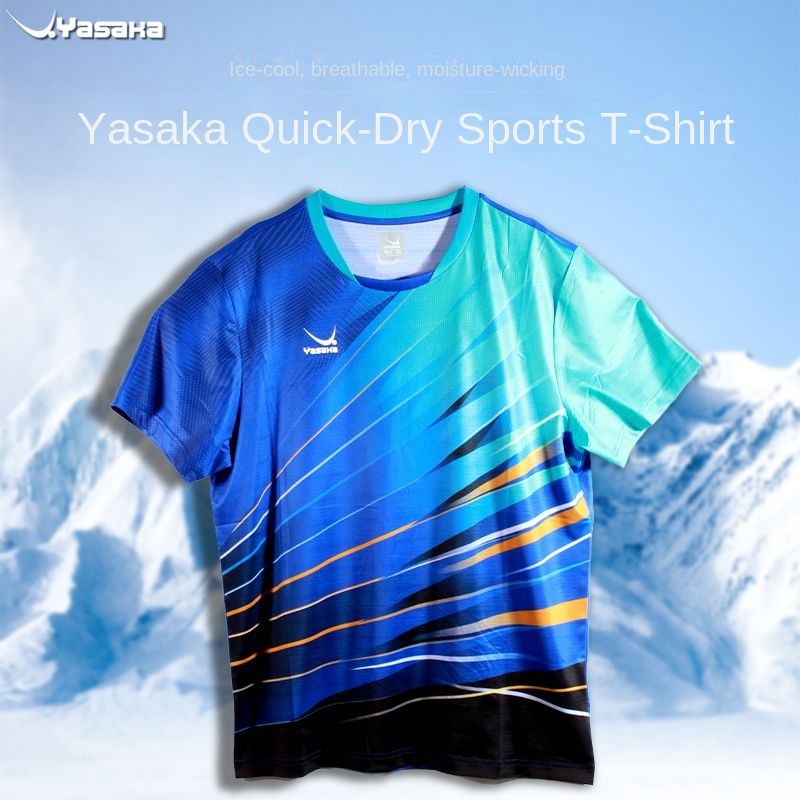Yasaka-卓球競技ユニフォーム、半袖Tシャツ、速乾性、ラ - Tablet Sleeves & Cases Ipad Accessories のレビューと価格