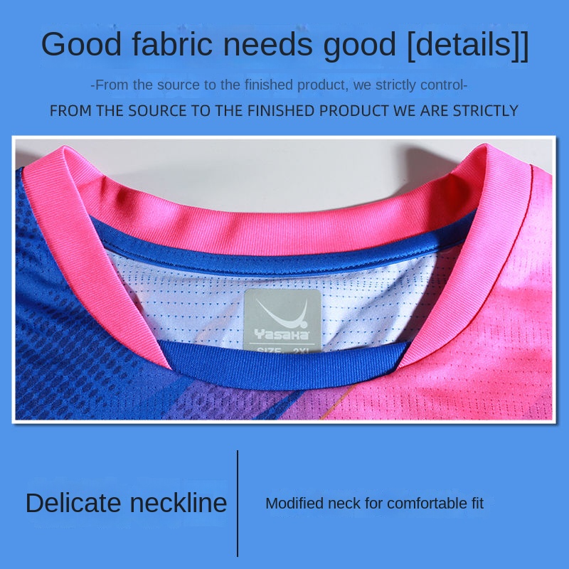 Yasaka-卓球競技ユニフォーム、半袖Tシャツ、速乾性、ラ - Tablet Sleeves & Cases Ipad Accessories のレビューと価格