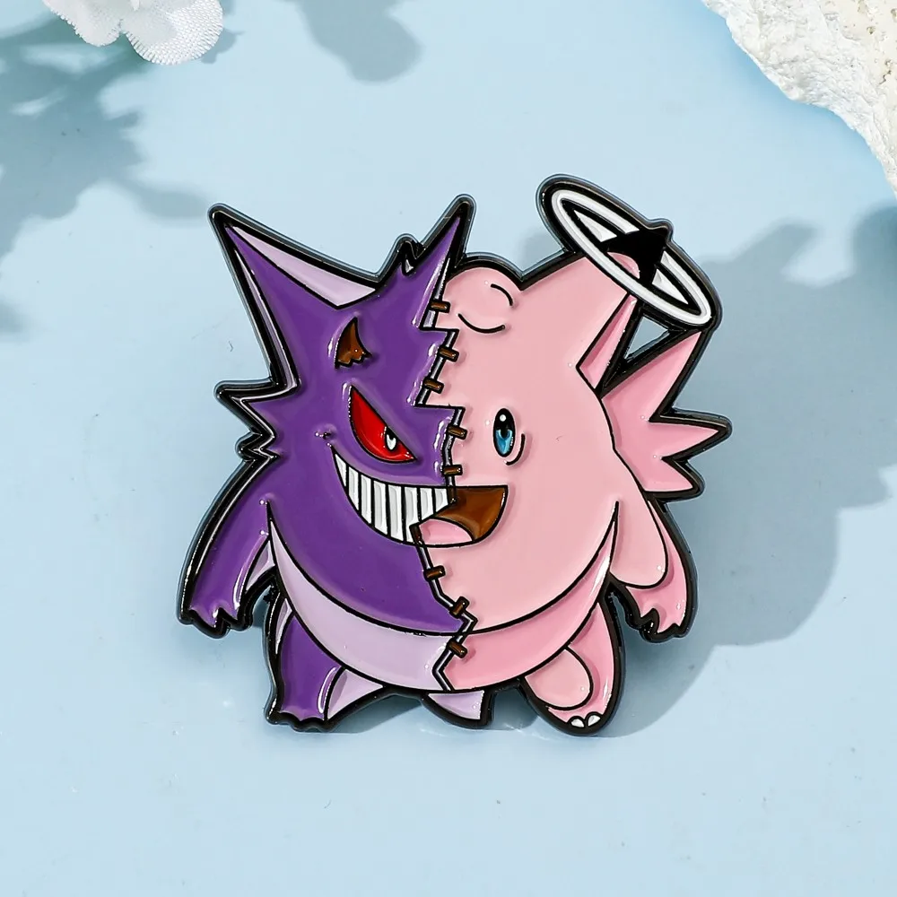 1 Pc 漫画ジグリーパフブローチハンサムゲンガーエナメルピ - Tablet Computer Accessories のレビューと価格