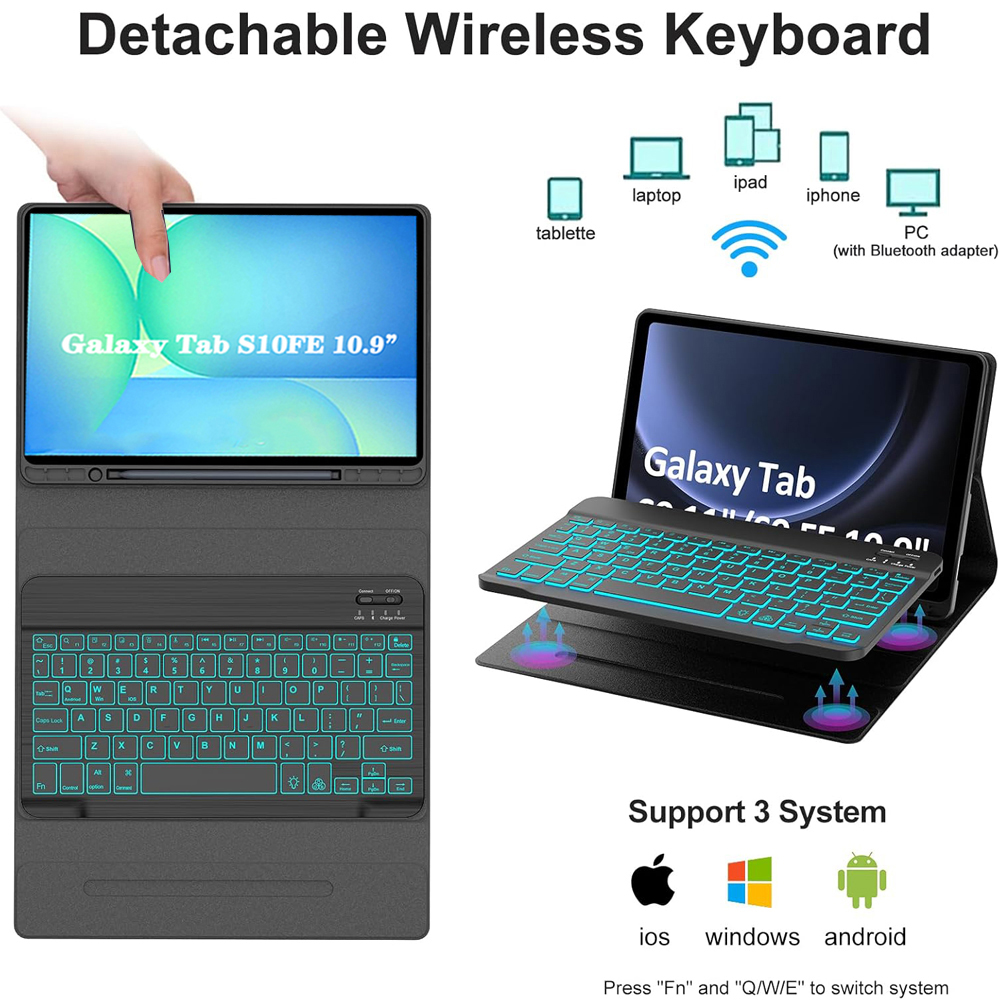 Samsung Galaxy Tab S10 FE 10.9 - Samsung Tablet S10 Accessories のレビューと価格
