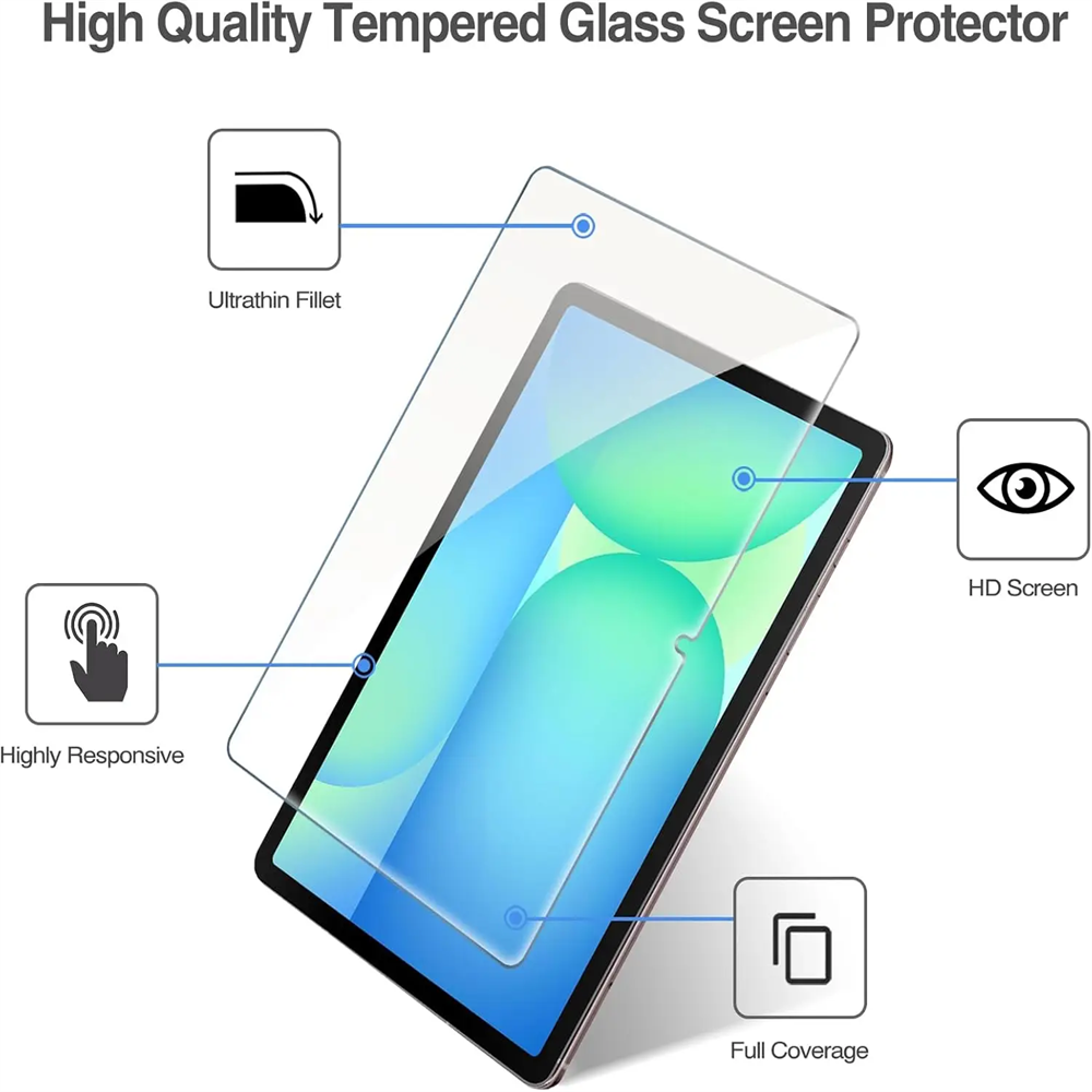 2枚入り 9H強化ガラス製タブレット画面保護フィルム Sam - Samsung Tablet S10 Accessories のレビューと価格
