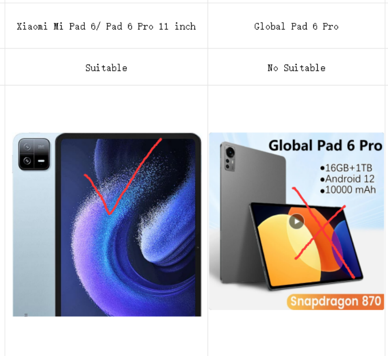 Xiaomi Mi Pad 5 6 Pro 11インチ Re - Redmi Tablet Accessories のレビューと価格