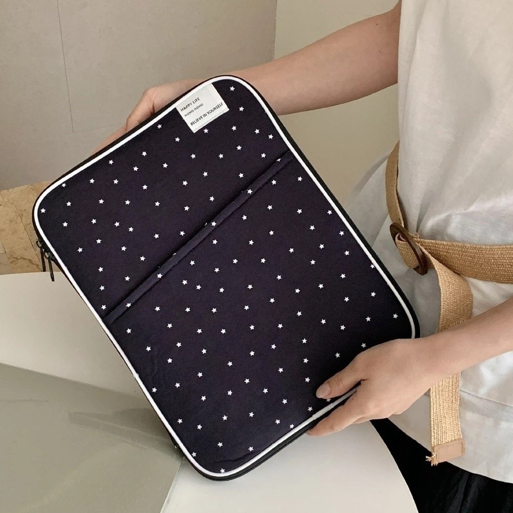 コーデュロイ スタープリント ラップトップスリーブバッグ 耐 - Tablet Sleeves & Cases Ipad Accessories のレビューと価格