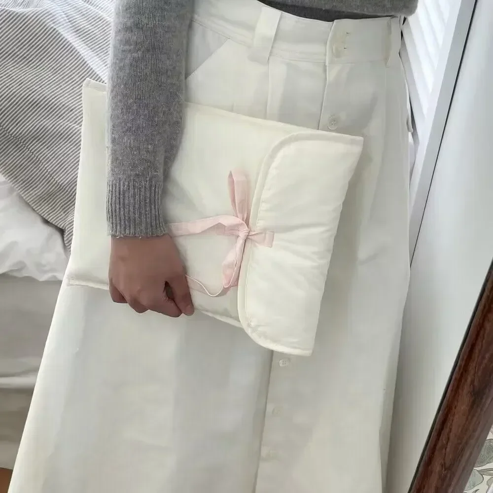 ピンクのバレエコア風パッド入りiPadスリーブ、リボン付き、 - Tablet Sleeves & Cases Ipad Accessories のレビューと価格
