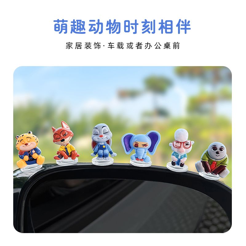 ズートピアの漫画風車の飾り物、車のディスプレイ、ダッシュボー - Tablet Computer Accessories のレビューと価格