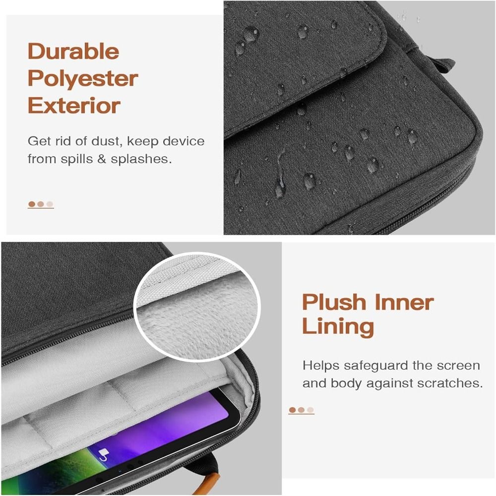 9/11/13.3 インチタブレットスリーブケース隠しハンド - Kindle Tablet Accessories のレビューと価格
