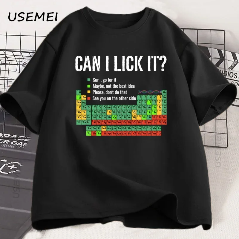 Can I Lick It周期表Tシャツ男性女性周期表Tシャ - Tablet Sleeves & Cases Ipad Accessories のレビューと価格